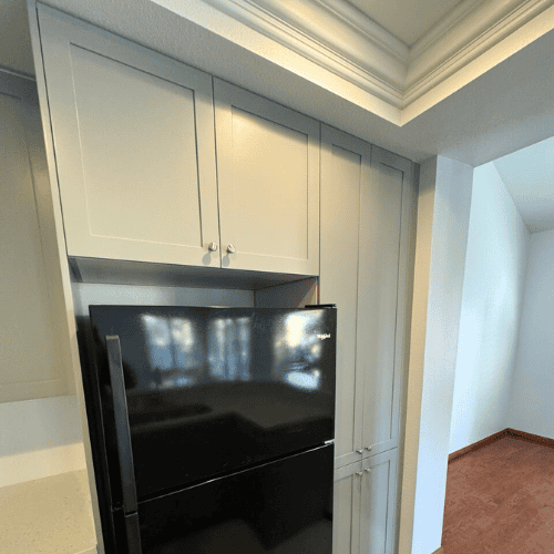 Irvine kitchen renovation featuring sleek cabinetry and modern appliances for a stylish upgrade.
