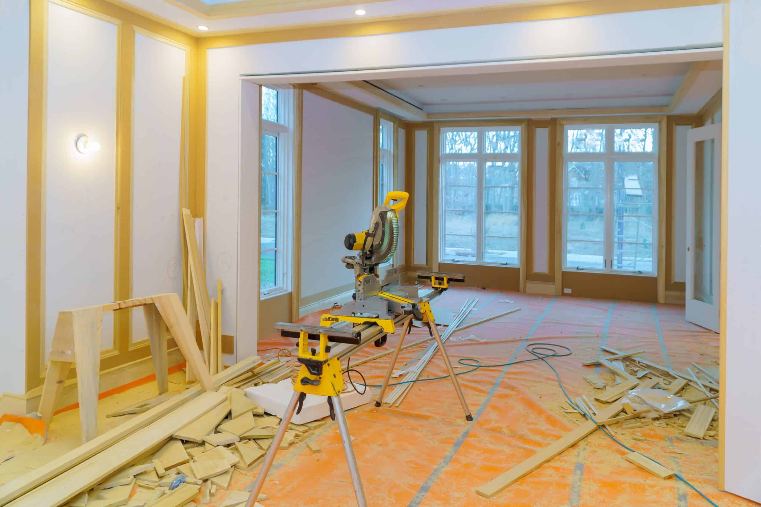 Modern home renovation in Newport Beach by Tixan Construction. Expert carpentry and remodeling servi.