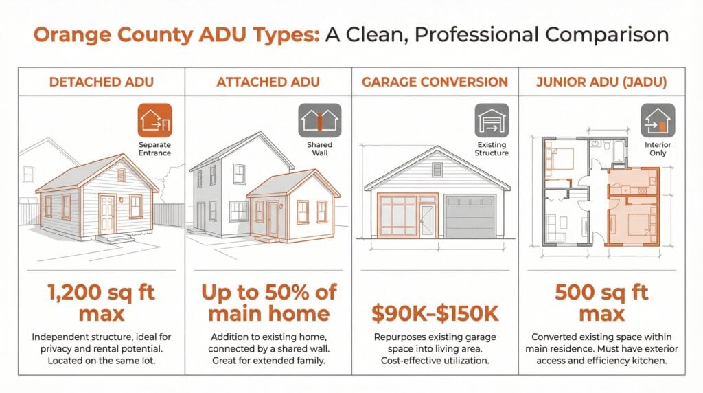 Professional ADU construction services in Orange County, CA.