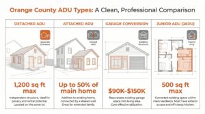 Professional ADU construction services in Orange County, CA.